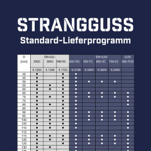 Strangguss Standard-Programm (DE)